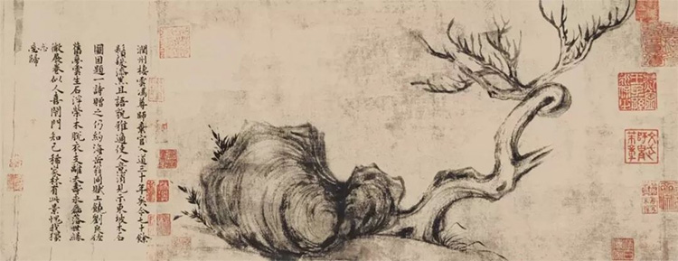 蘇軾《木石圖》 蘇軾《木石圖》