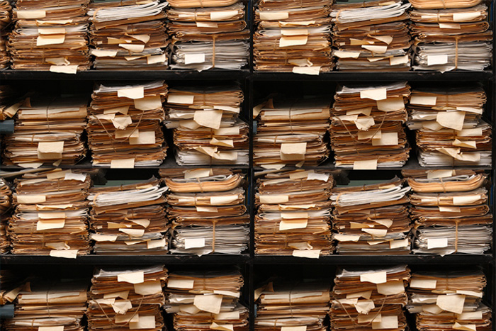 檔案架上的檔案文件-非原文配圖 檔案架上的檔案文件-非原文配圖